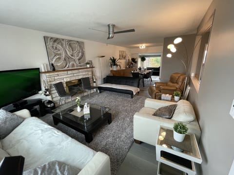 Living Room #1 with large flat-screen TV