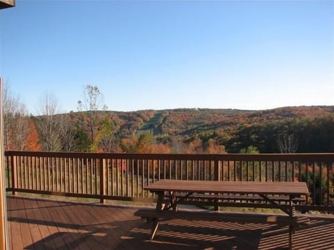 View of Holimont Ski Resort in the Summer