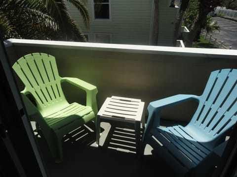 Deck off of the living room