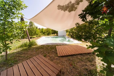 The space around our lovely eco-tank, most appreciated by our guests