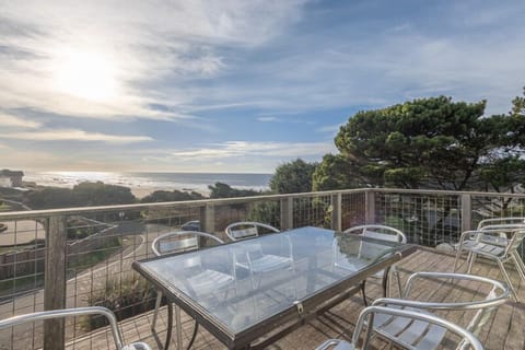 Outdoor Seating with ocean view