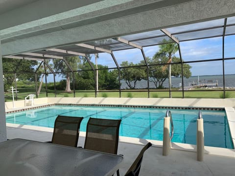 Very large private pool