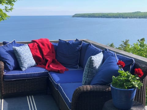Summer on the deck … unparalleled water views every day …