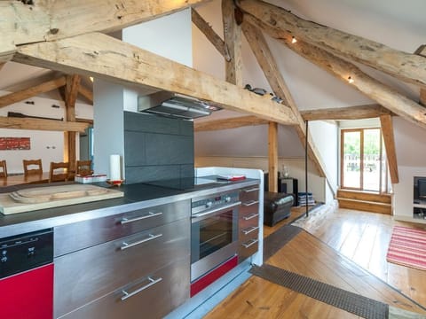 well equipped kitchen 