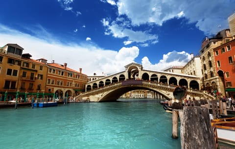 Rialto Bridge. You do not see this from the apartment!