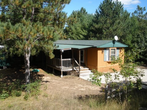 Outdoor view of entrance and covered porch