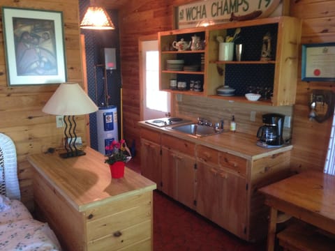 Guest cabin kitchenette