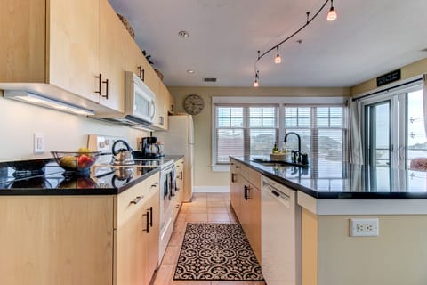 Kitchen and large island