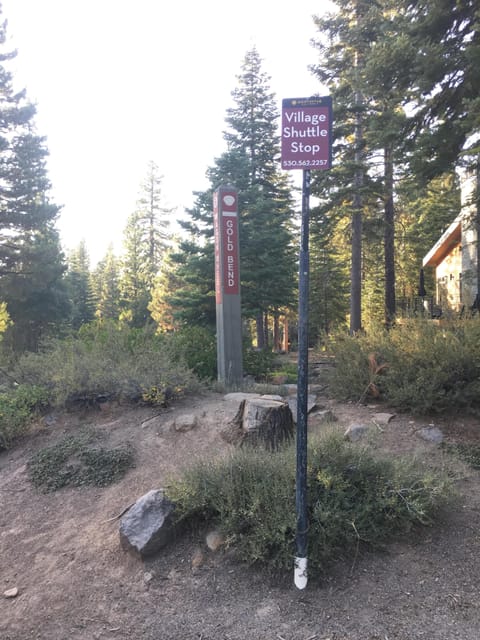 Gold bend shuttle stop