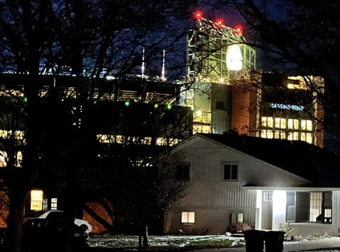 View from living room