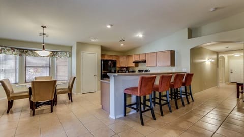 Kitchen with view towards hallway towards front of house