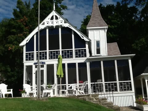 A photo of the Queen Anne style cottage built in the 1880?s.  The cottage is in excellent repair.
