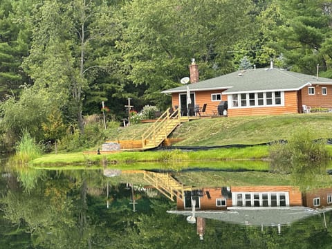 Enjoy the view and have a cookout on the fire pit or the Weber grill.