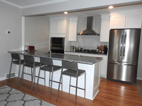 Newly remodeled kitchen 