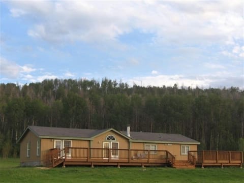 Aspen Hills Retreat surrounded by forest of Aspen and Pine.