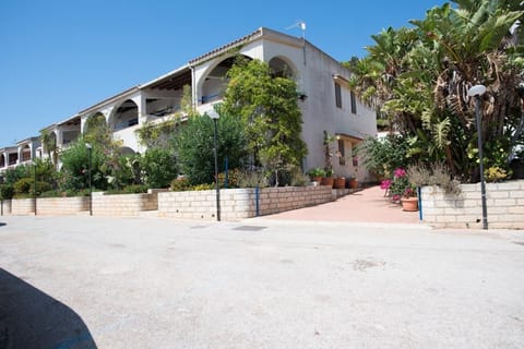 Apartment seen from the outside