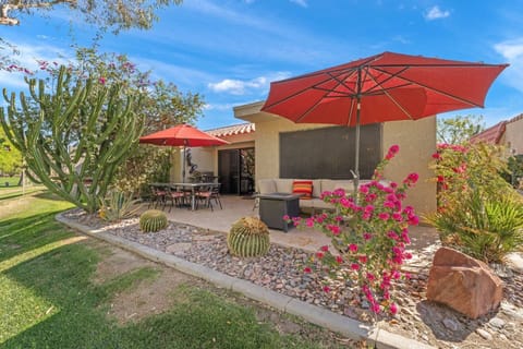 Enjoy your morning coffee or evening beverage on the relaxing patio!