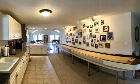 Full sized shuffle board