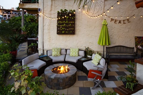 Front patio Fire Pit