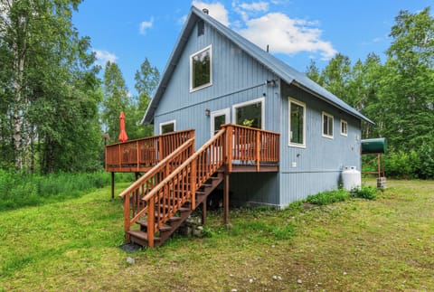 Property exterior, south view of deck