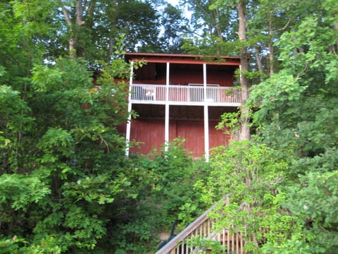 View of Cabin from Lake