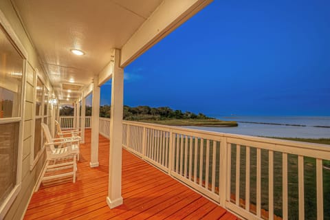 Bask in Stunning Sunset Bay Views from the Deck