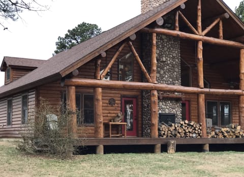 Another view of the front porch