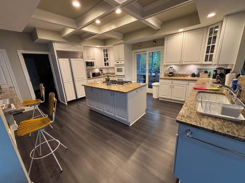 kitchen with island