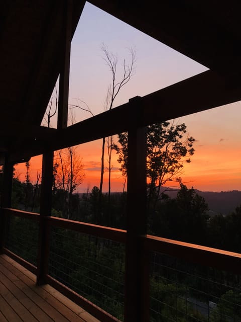 Enjoy your morning coffee with a stunning sunrise 