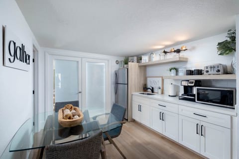 First Floor Elegant Coastal Dining Space