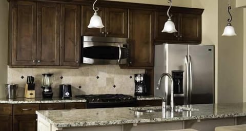 Everything you need to cook, but the restaurants are awesome!