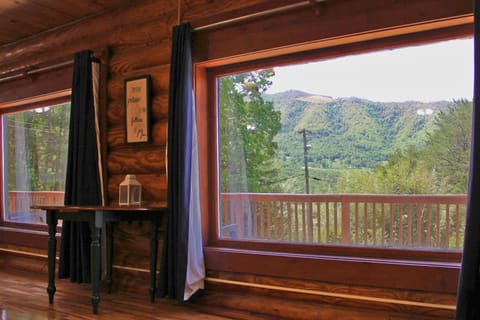 Stunning views of the Smoky Mountains from the conference room windows. 