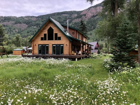 Main cabin w large windows