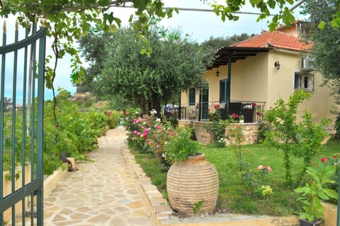 Each cottage has a separate entrance and private garden