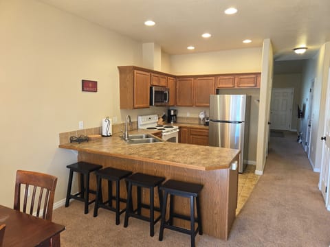 Kitchen view from Dining Room