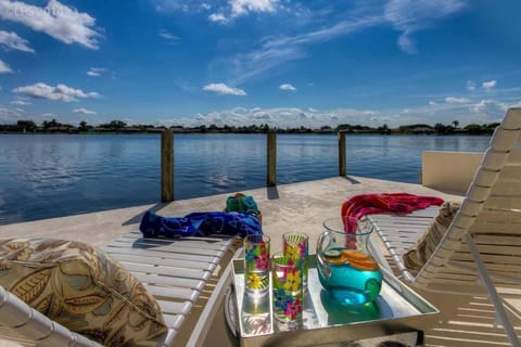 Relax, Sun Bathe, or Fish from the Concrete Dock