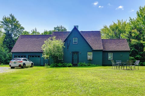 Waitsfield Vacation Rental | 4BR | 3BA | 2,800 Sq Ft | Stairs Required