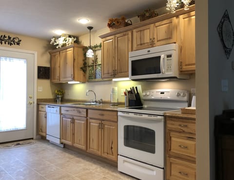 Plenty of counter space.