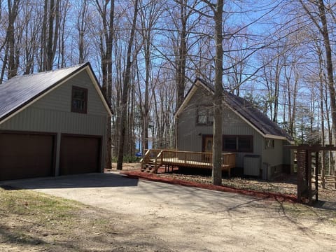 Plenty of parking, so bring your toys