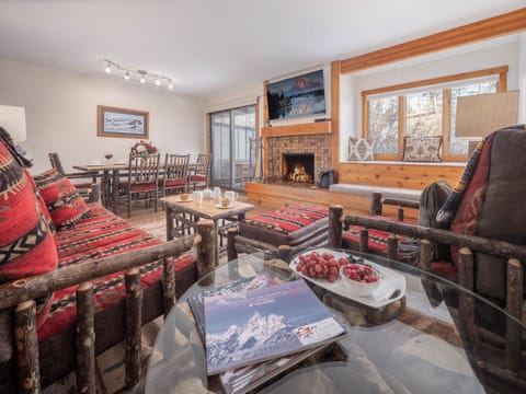 Living Room with Window Bed