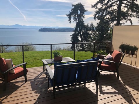 Breathtaking view from the spacious deck