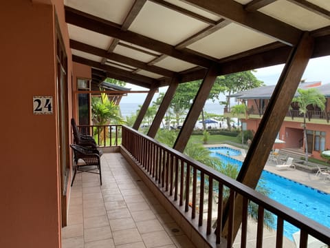 Private balcony view 