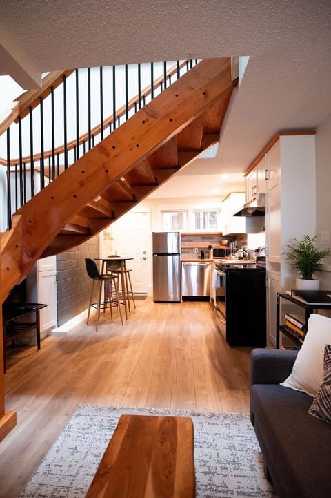 Your home away from home. Curl up with a good book, or glass of wine.