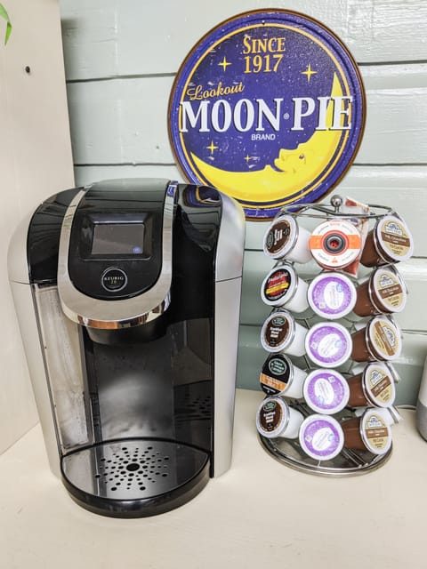 Keurig Option for K-Cups. K-Cups not always provided.