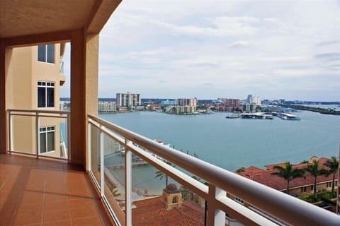 View of Intracoastal from Balcony - Clearwater Beach, Florida Condo