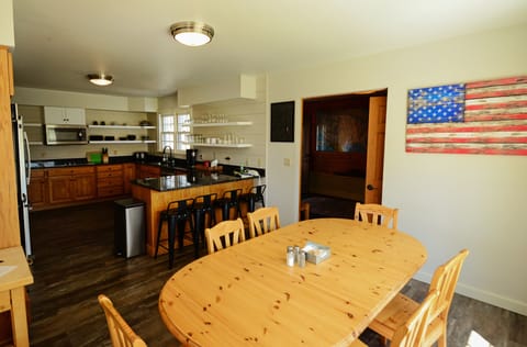 Kitchen and 2nd dinning room table