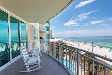Private balcony overlooking the gulf!