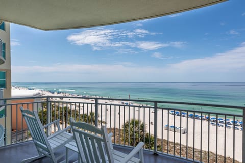 Private balcony overlooking the gulf!