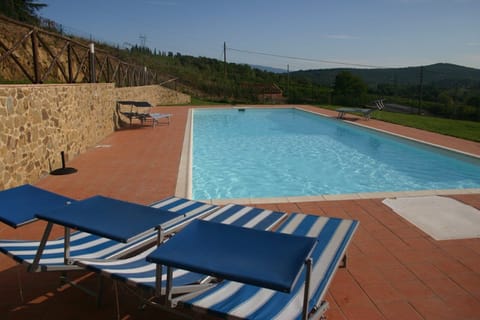 A wonderful pool and a great deck area