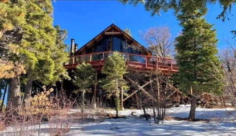 Back deck of  cabin